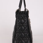 Dior Medium Lady Black Lambskin