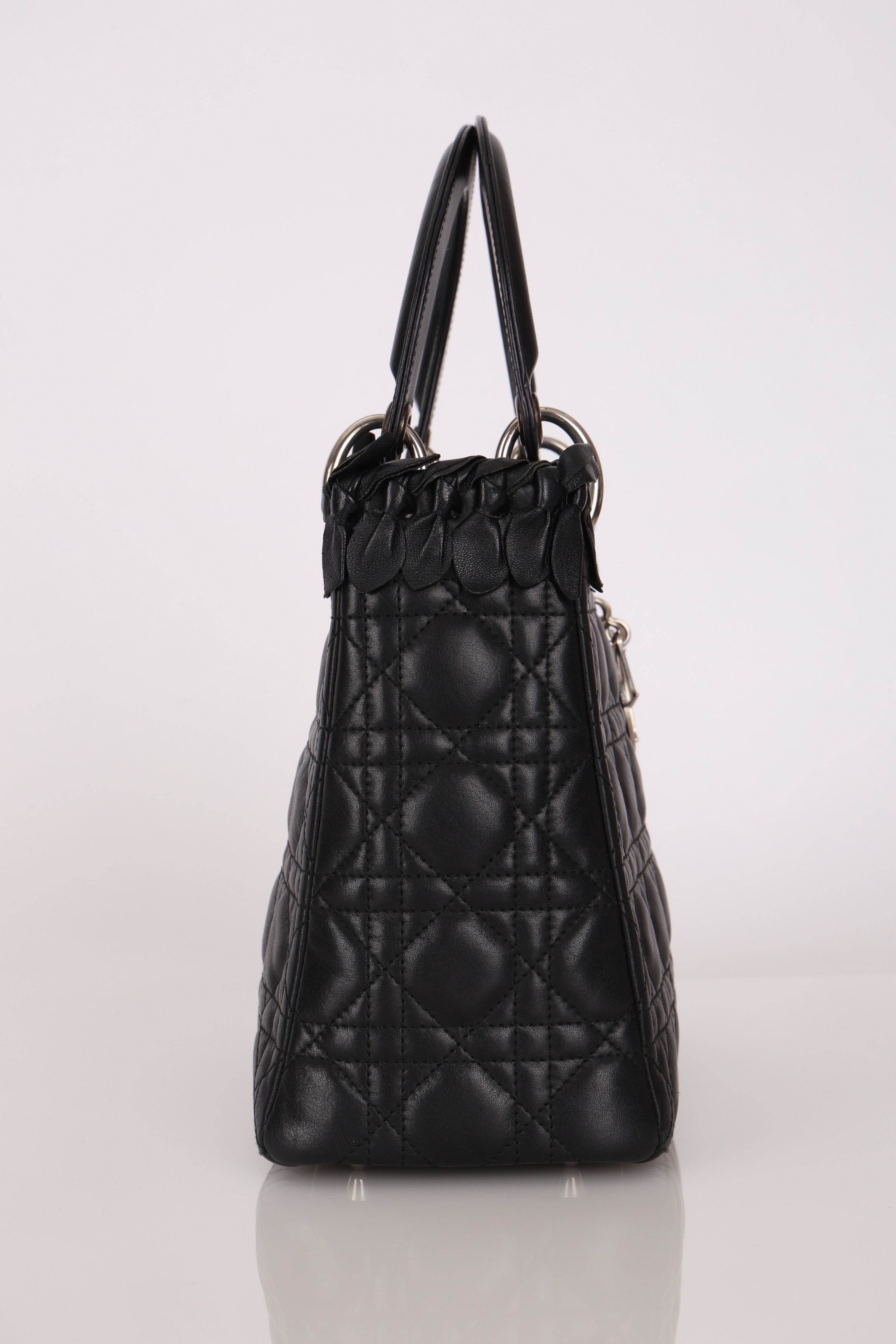 Dior Medium Lady Black Lambskin