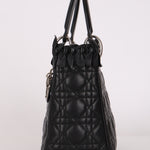 Dior Medium Lady Black Lambskin