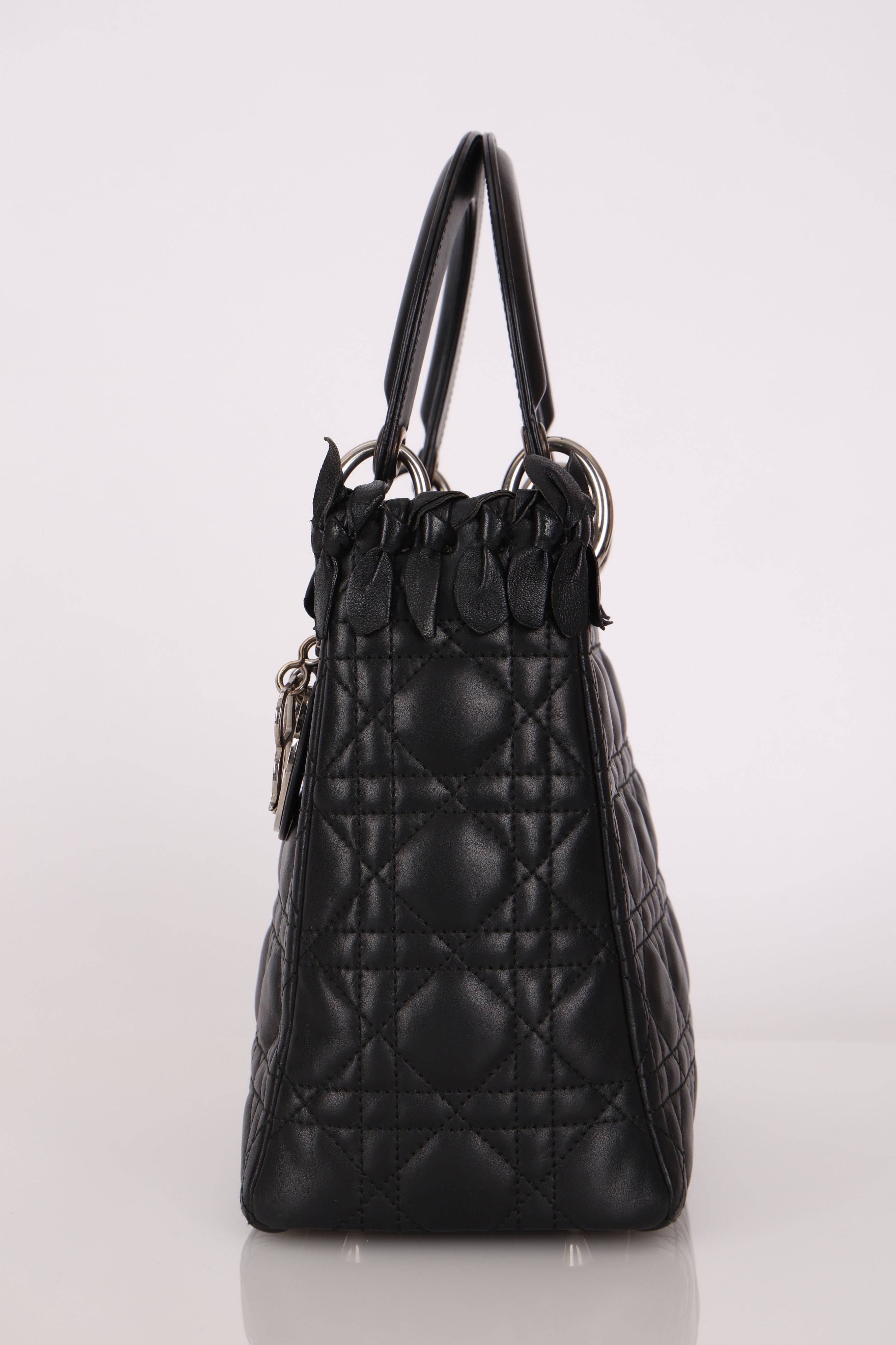 Dior Medium Lady Black Lambskin