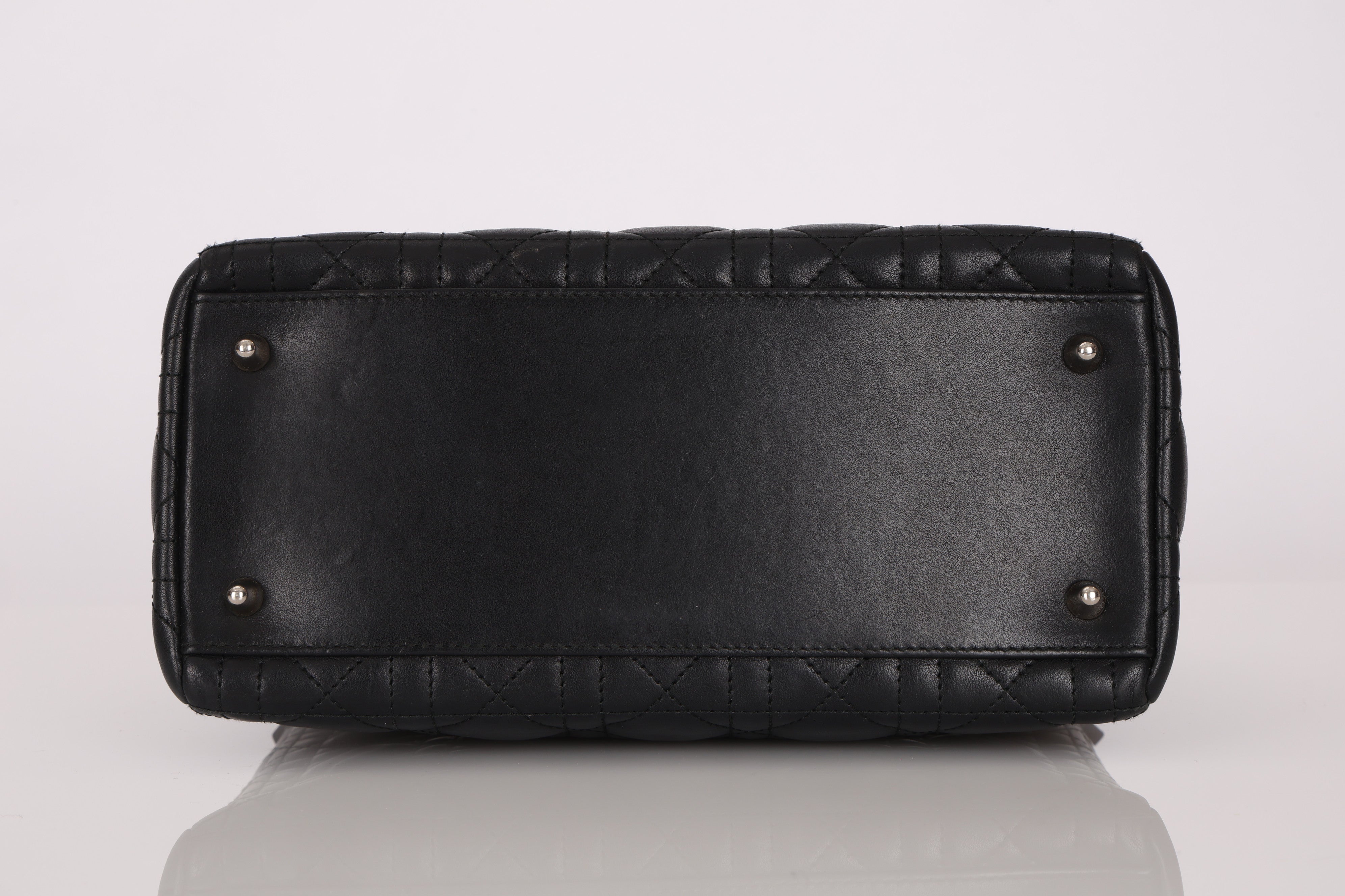Dior Medium Lady Black Lambskin