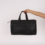 Chanel Chocolate Bar Boston Bag Black Caviar 2009 SHW