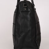 Chanel Chocolate Bar Boston Bag Black Caviar 2009 SHW