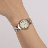 Saint Laurent Oval Gold Watch