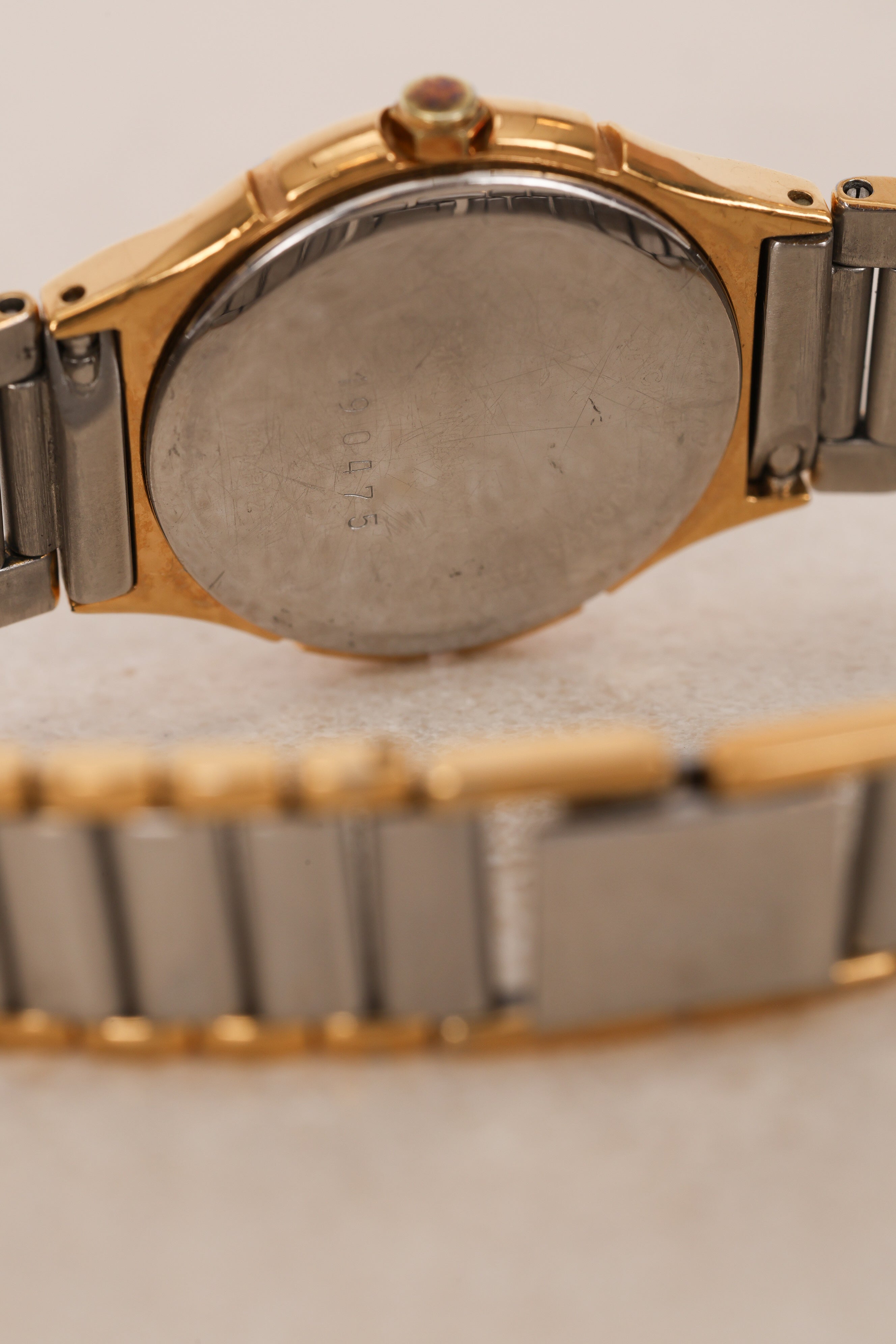Saint Laurent Oval Gold Watch