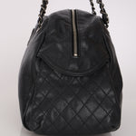 Chanel Multipocket Bowling Bag Black Caviar RHW