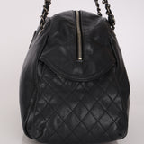 Chanel Multipocket Bowling Bag Black Caviar RHW