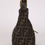 Fendi Zucca Mini Half Moon Bag GHW
