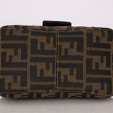 Fendi Zucca Mini Half Moon Bag GHW