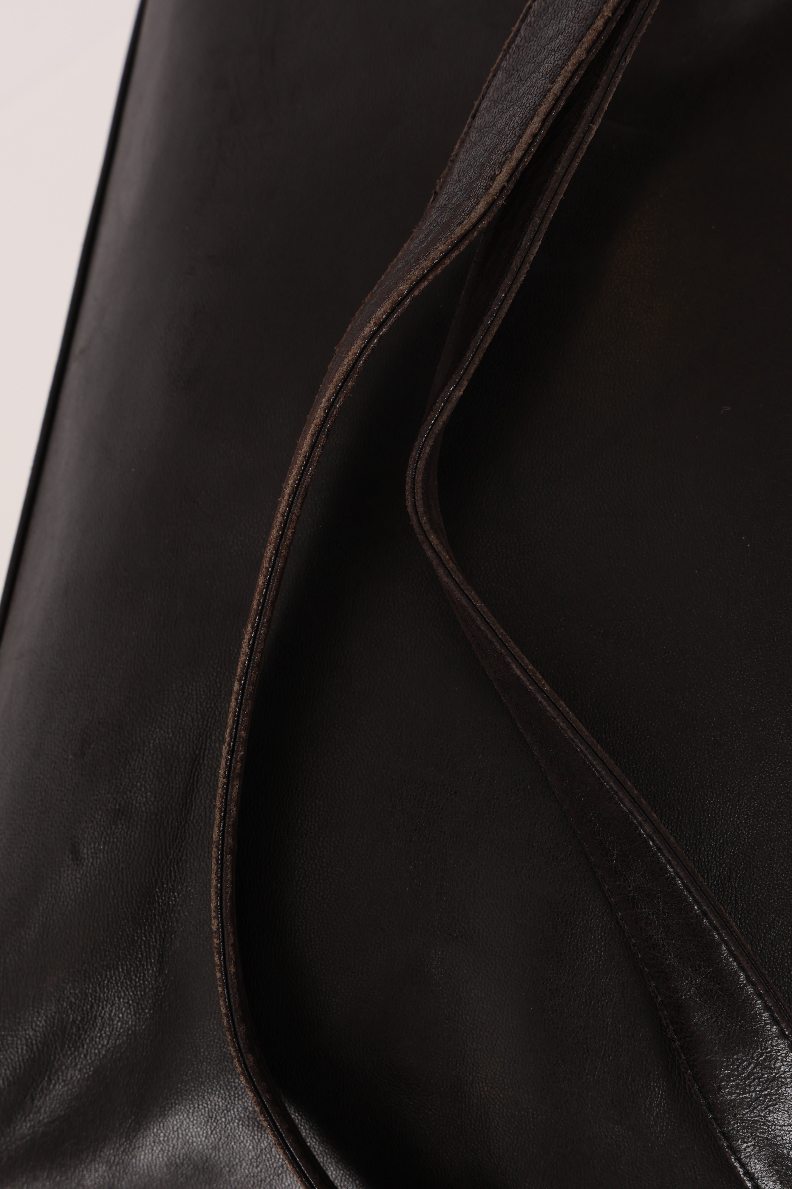 Chanel Front Pocket Tote Black Lambskin 24K GP