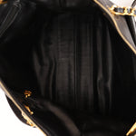 Chanel Front Pocket Tote Black Lambskin 24K GP