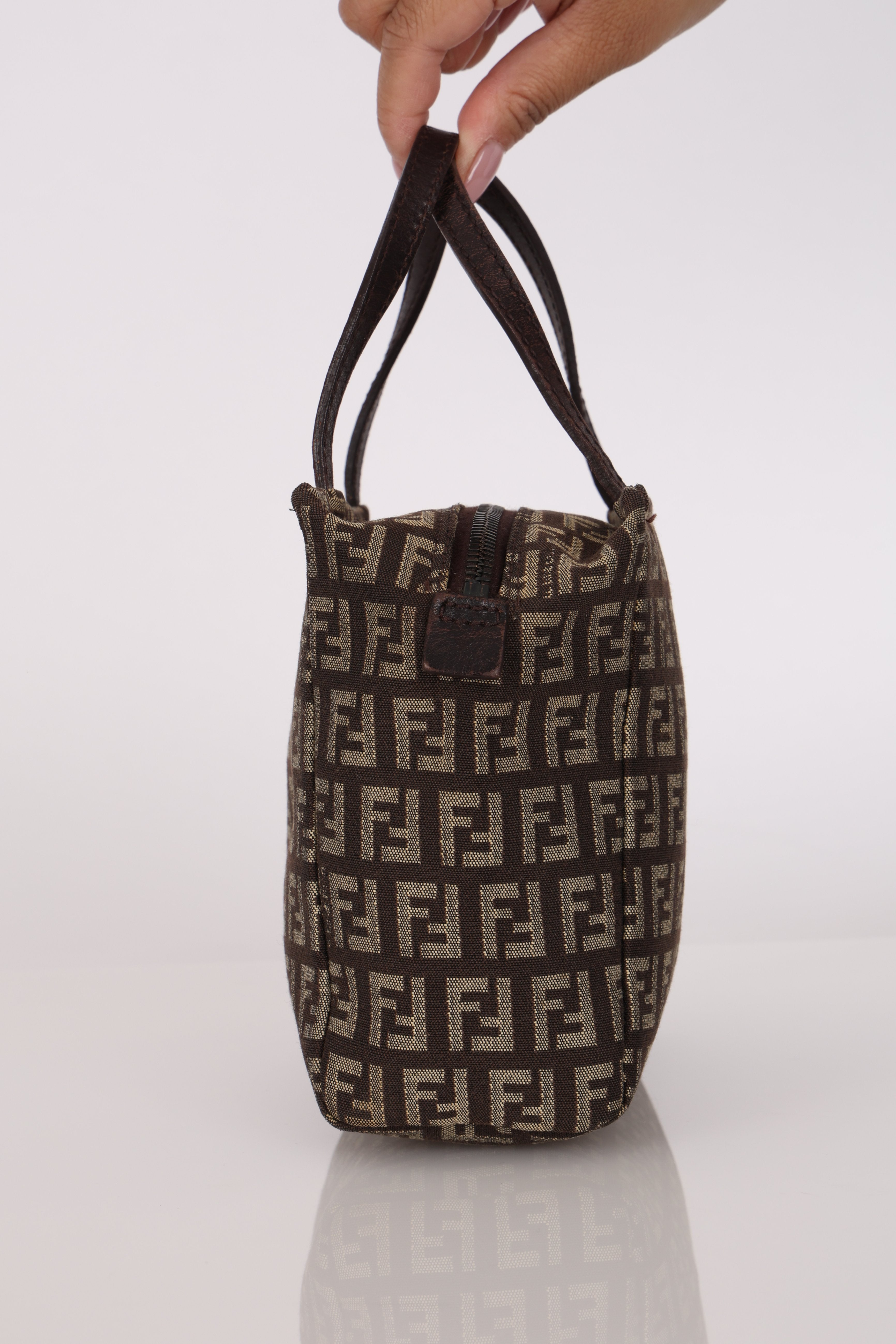 Fendi Zucchino Pouch Bag