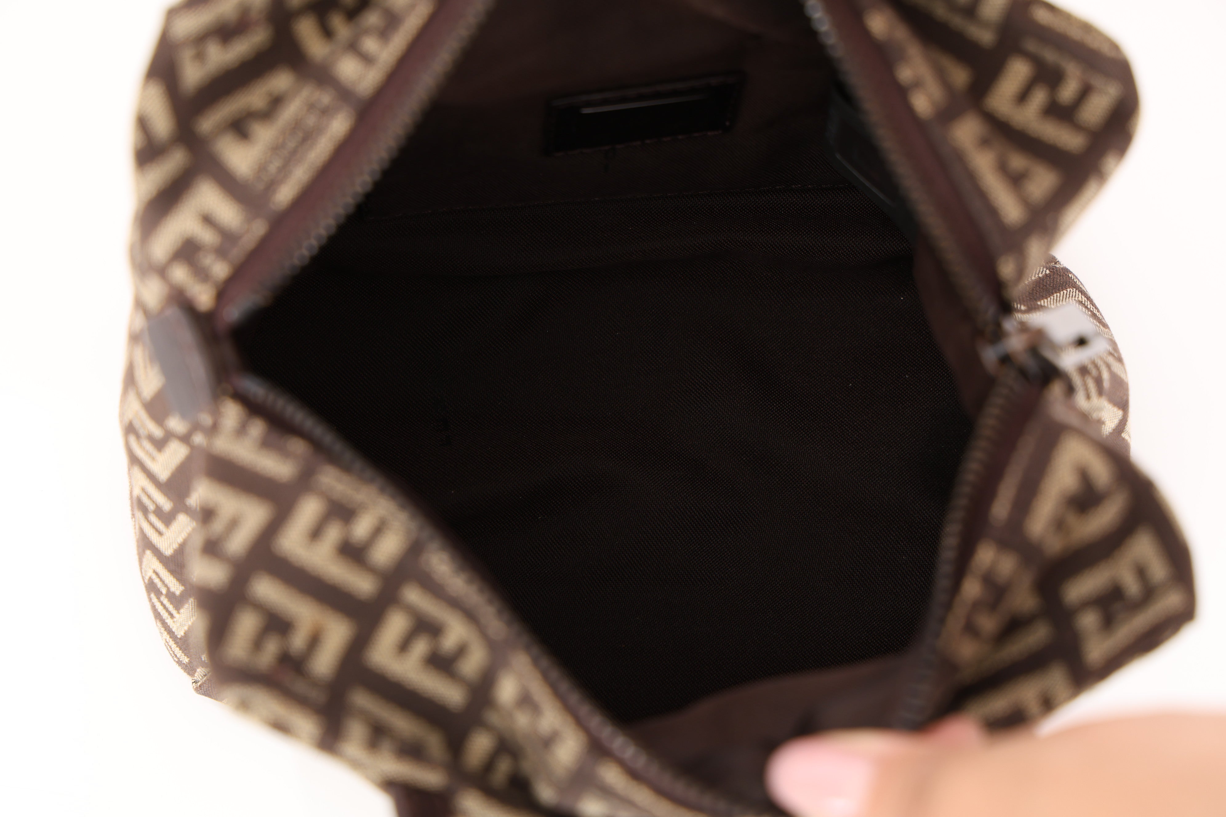 Fendi Zucchino Pouch Bag