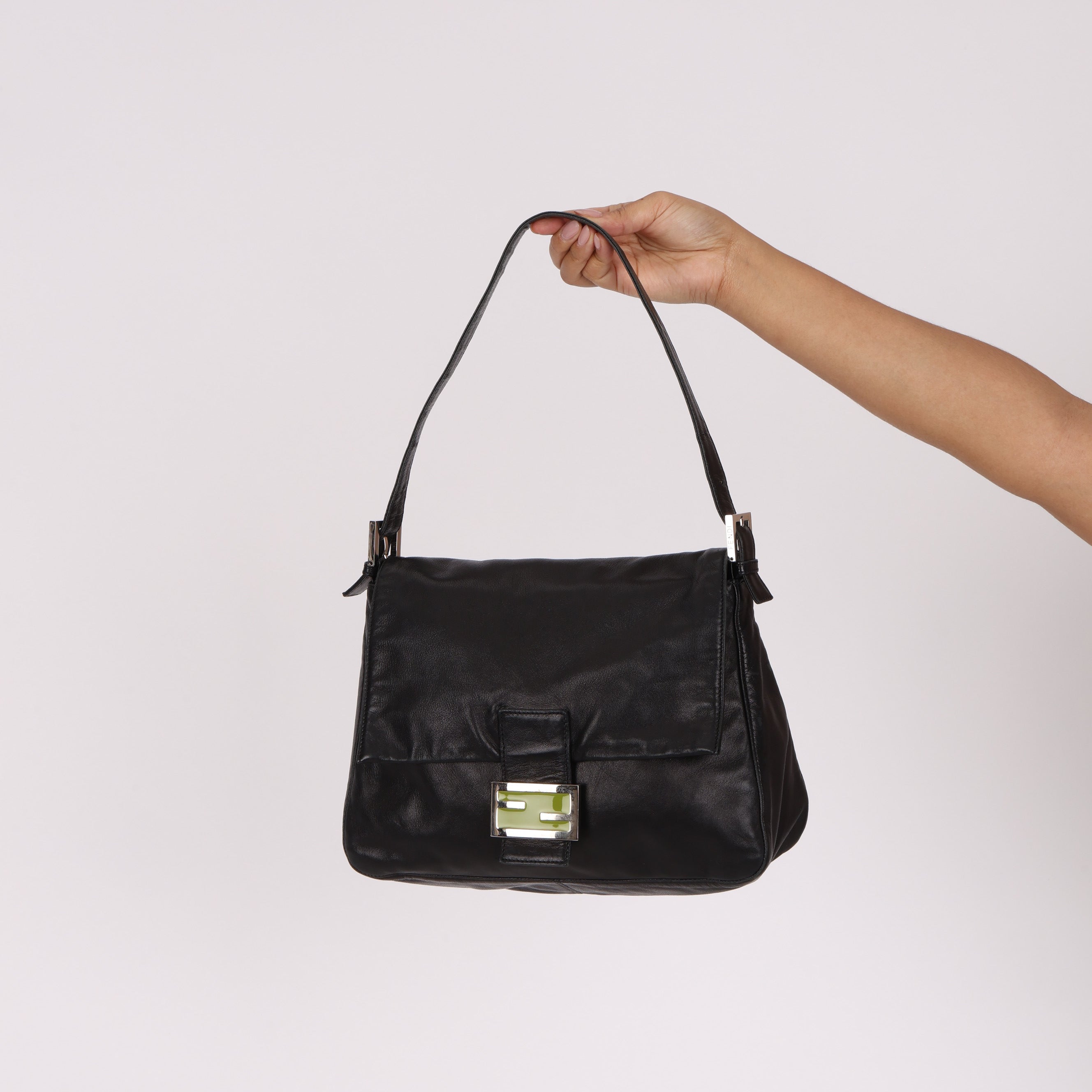Fendi Leather Mama Baguette Bag