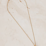 18K Yellow Gold Citrine and Diamond Crab Charm Necklace