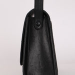 Chanel Kelly Shoulder Bag Black Lambskin 24K GP