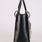 Dior Mini Lady Jeweled Swan Ceramic Effect Deerskin