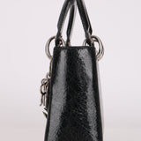 Dior Mini Lady Jeweled Swan Ceramic Effect Deerskin