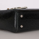 Dior Mini Lady Jeweled Swan Ceramic Effect Deerskin