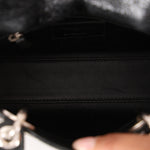 Dior Mini Lady Jeweled Swan Ceramic Effect Deerskin