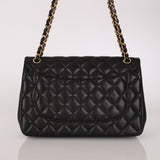 Chanel Jumbo Classic Double Flap Black Lambskin GHW
