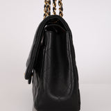 Chanel Jumbo Classic Double Flap Black Lambskin GHW