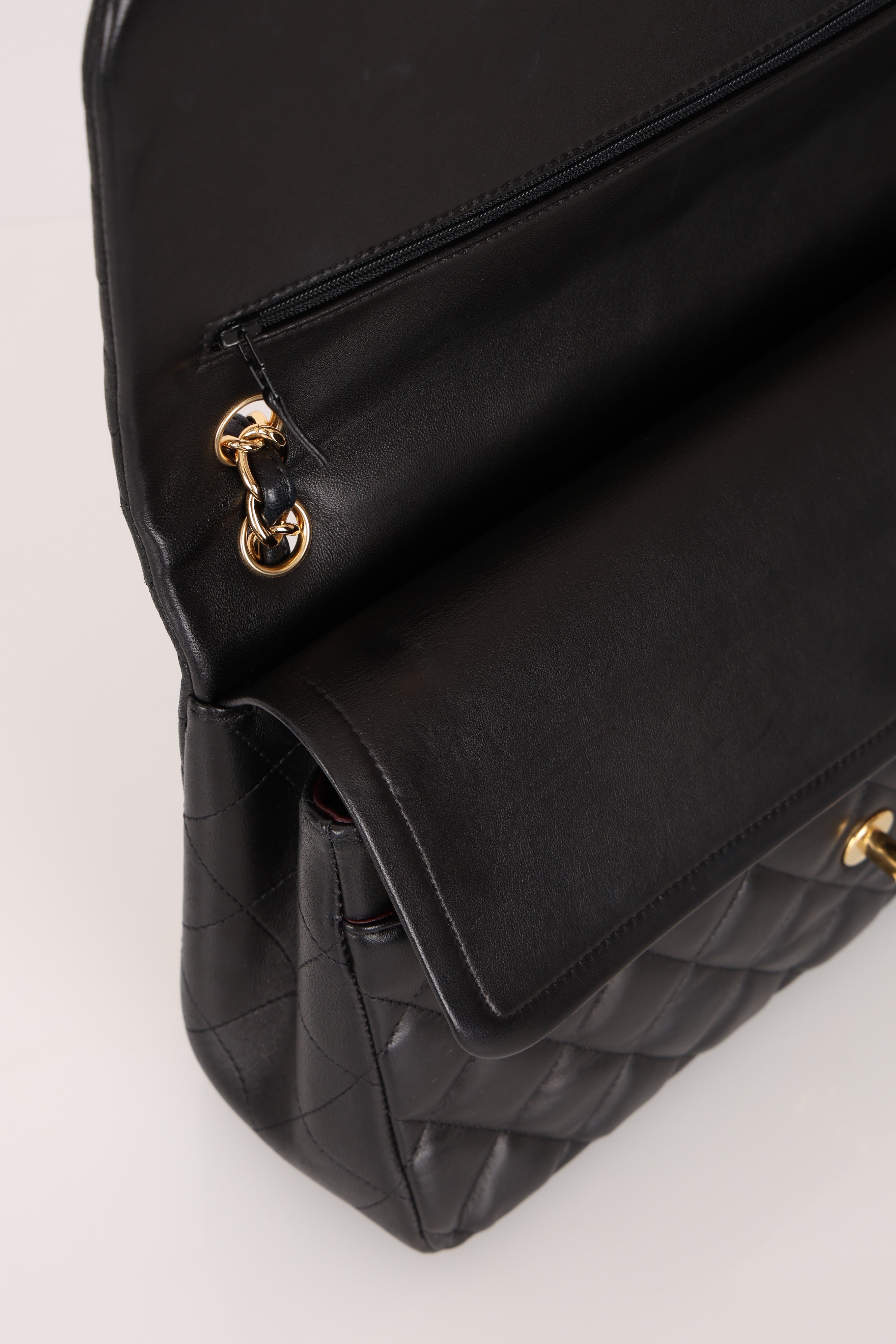 Chanel Jumbo Classic Double Flap Black Lambskin GHW