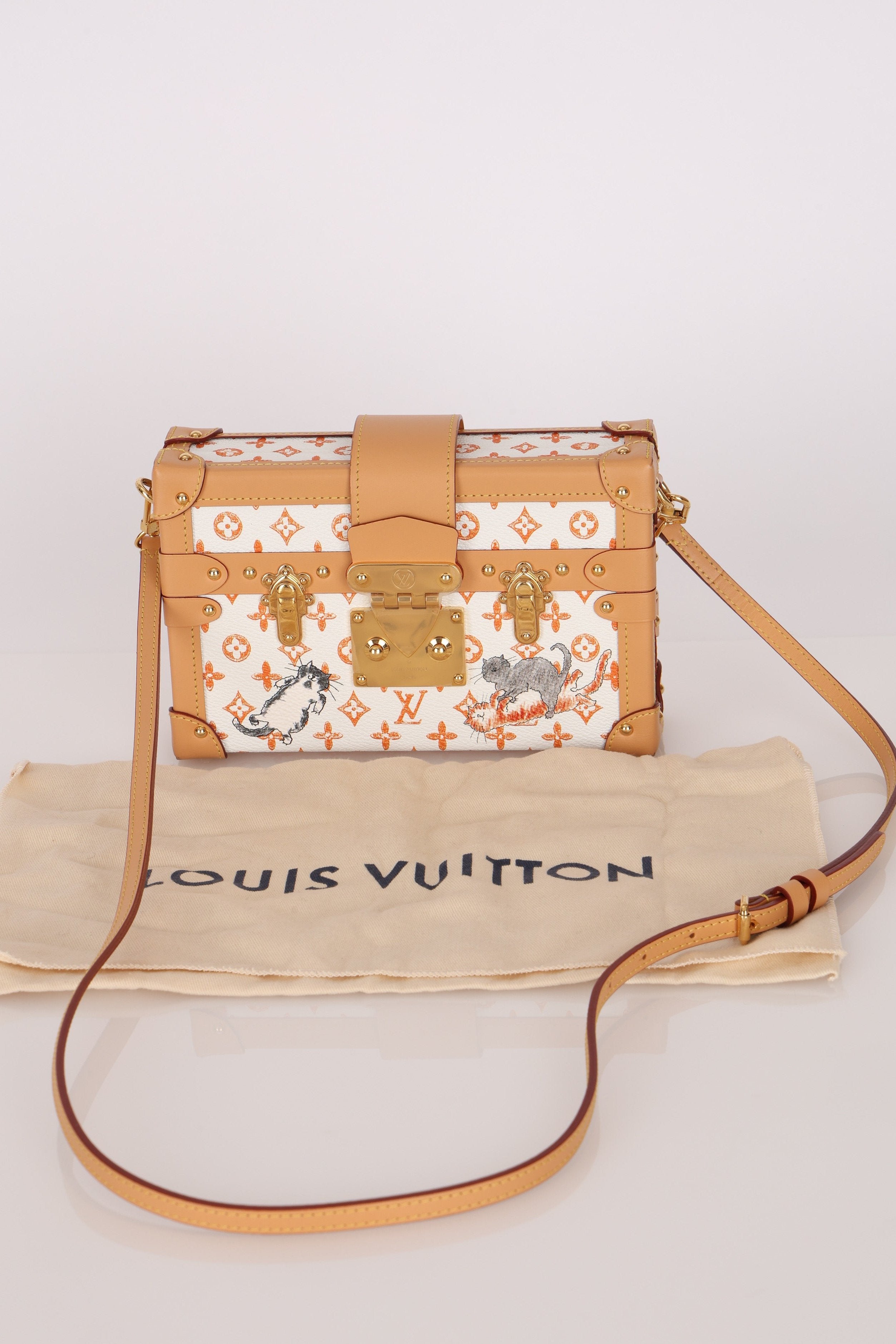 Ultra-Rare Louis Vuitton x Grace Coddington Petite Malle Trunk 2019 (DONE)