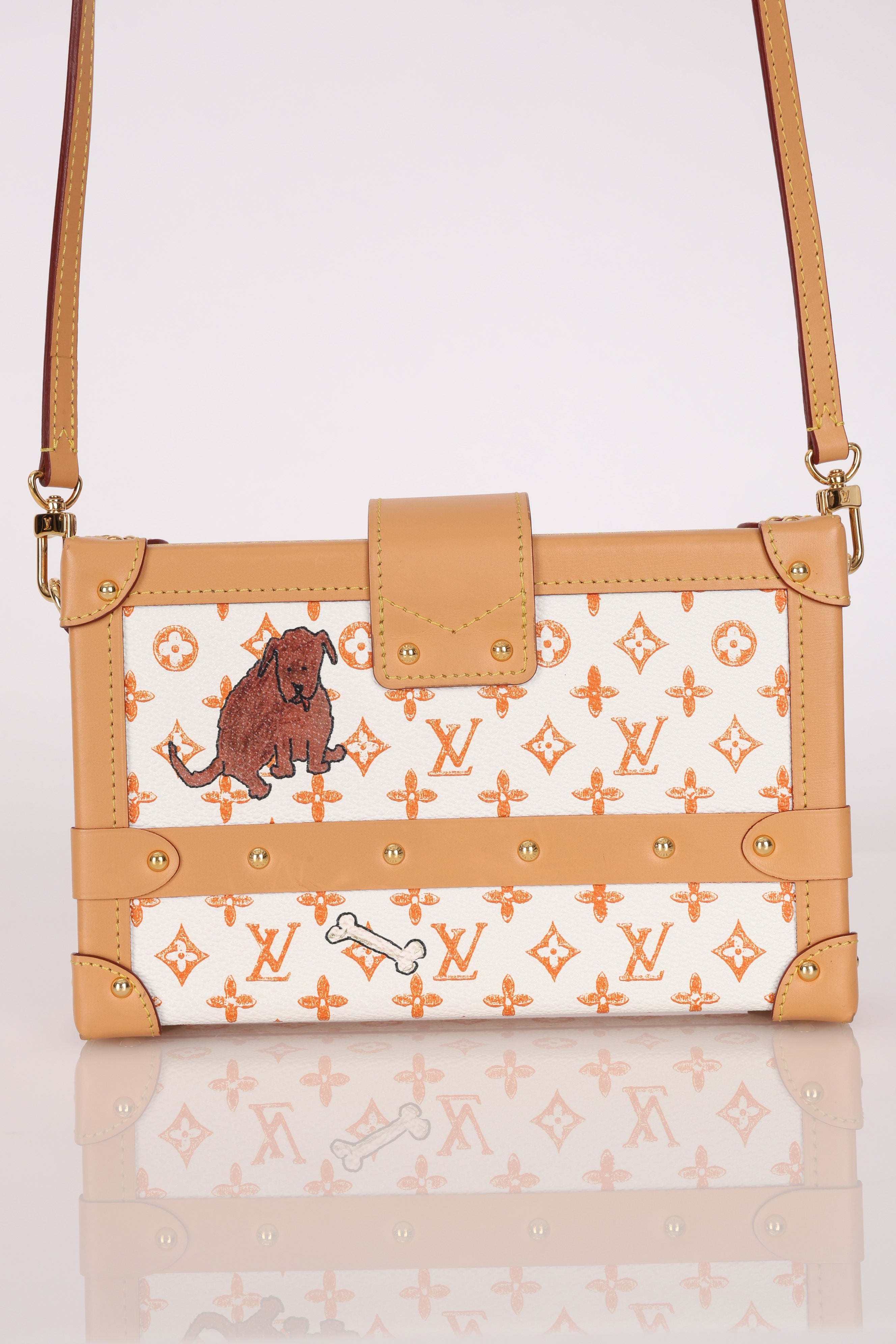 Ultra-Rare Louis Vuitton x Grace Coddington Petite Malle Trunk 2019 (DONE)