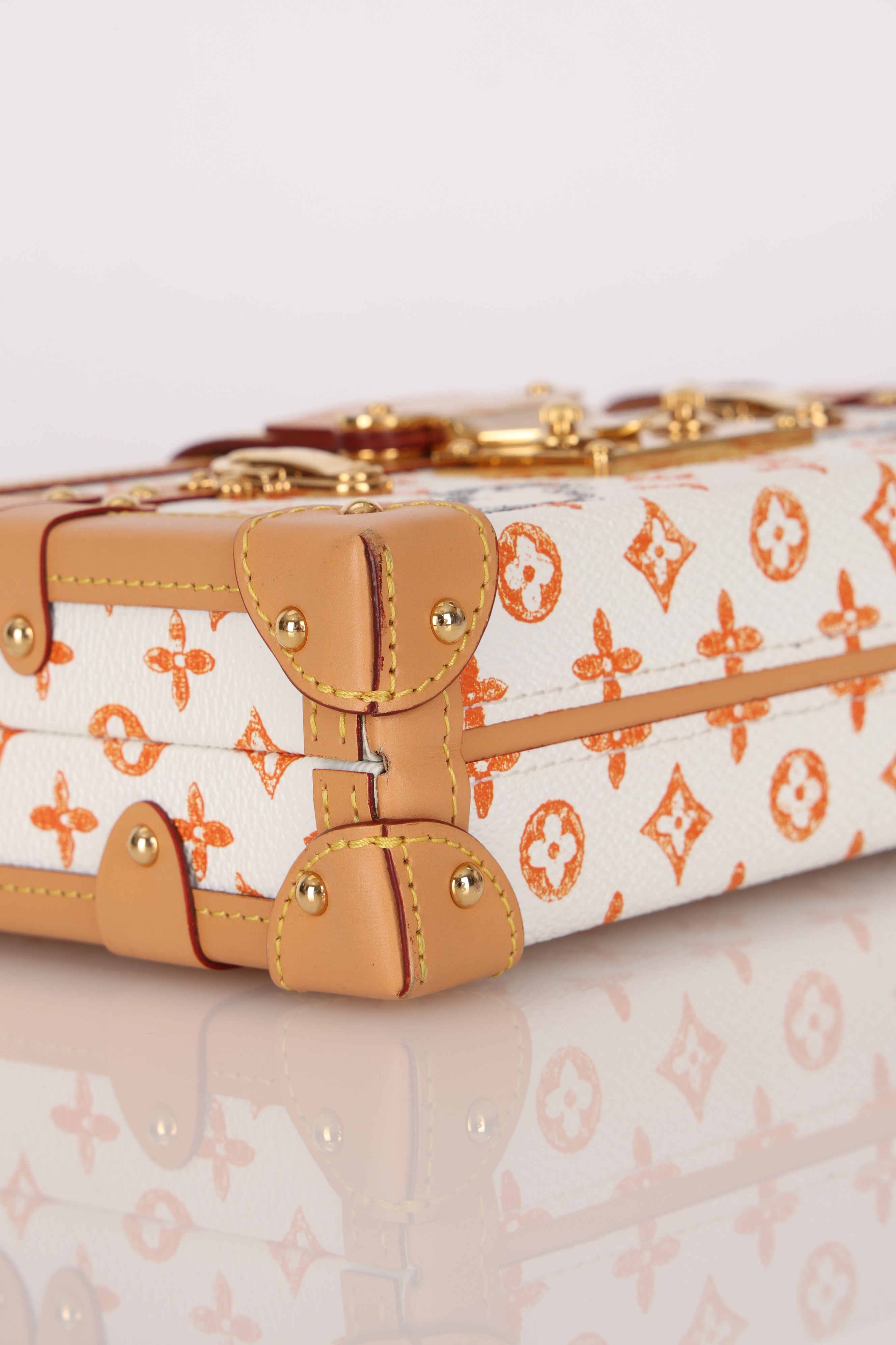 Ultra-Rare Louis Vuitton x Grace Coddington Petite Malle Trunk 2019 (DONE)