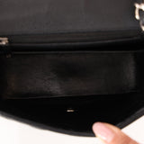 Rare Chanel Mini Square Flap Black Caviar SHW