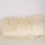 Chanel Shearling Fur Single Flap with 2.55 Mini Pouch White CGHW