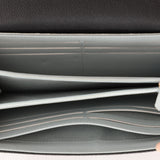 Chanel Thread Around Long Wallet Black Caviar CGHW