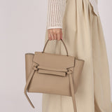 Celine Micro Belt Bag Taupe Grained Calfskin