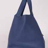Hermès Picotin 22 Bleu Togo PHW