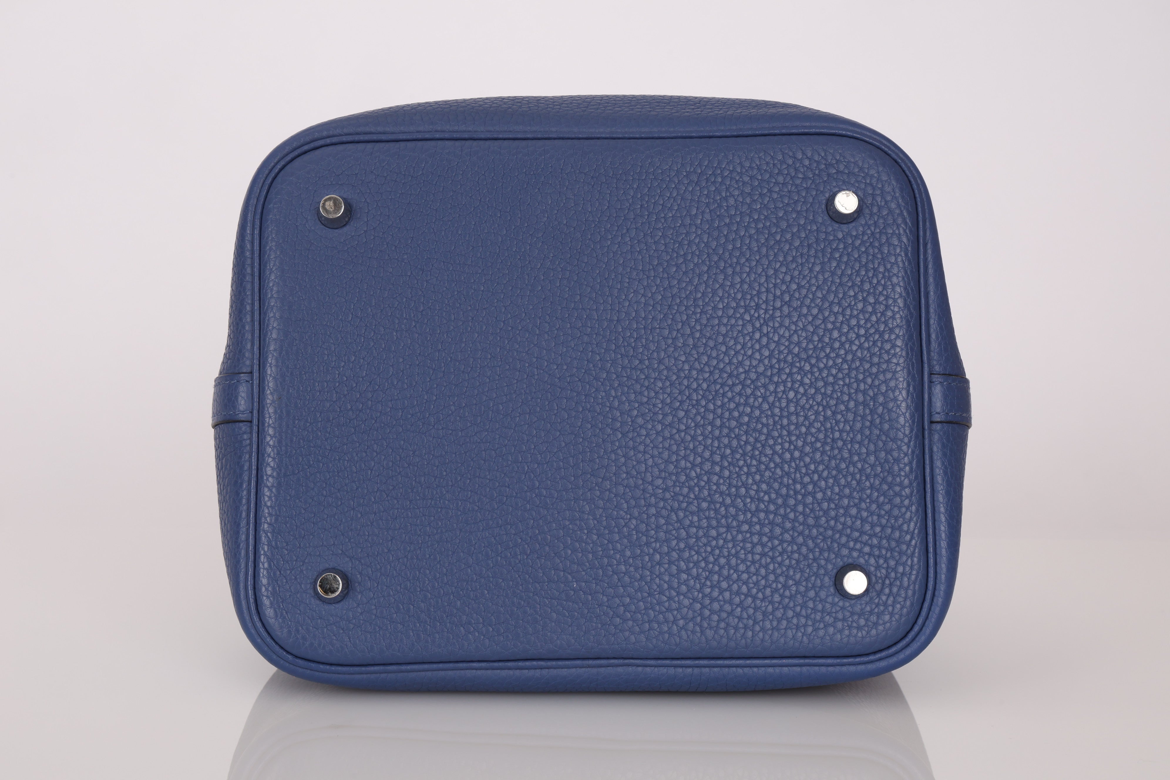 Hermès Picotin 22 Bleu Togo PHW