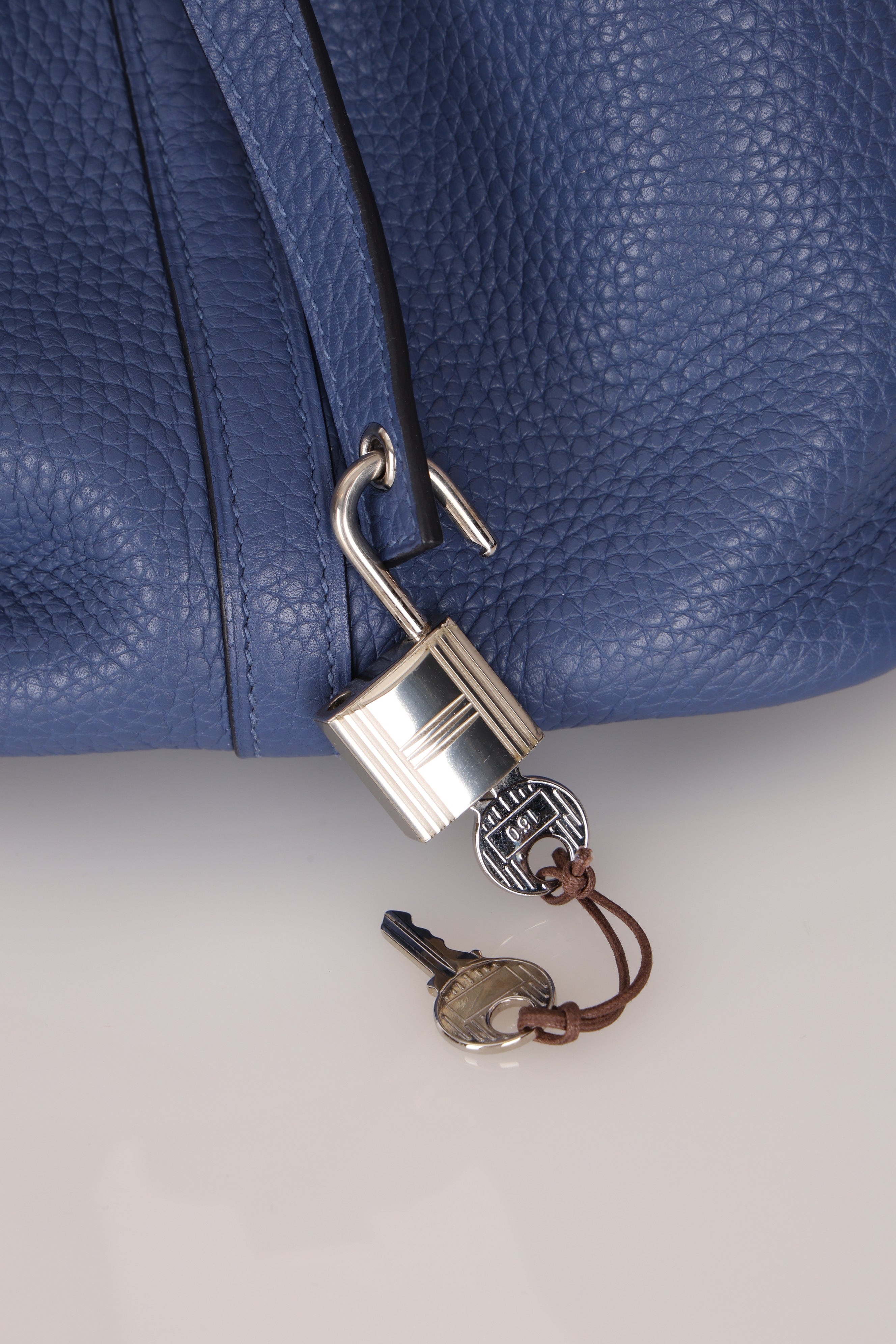 Hermès Picotin 22 Bleu Togo PHW