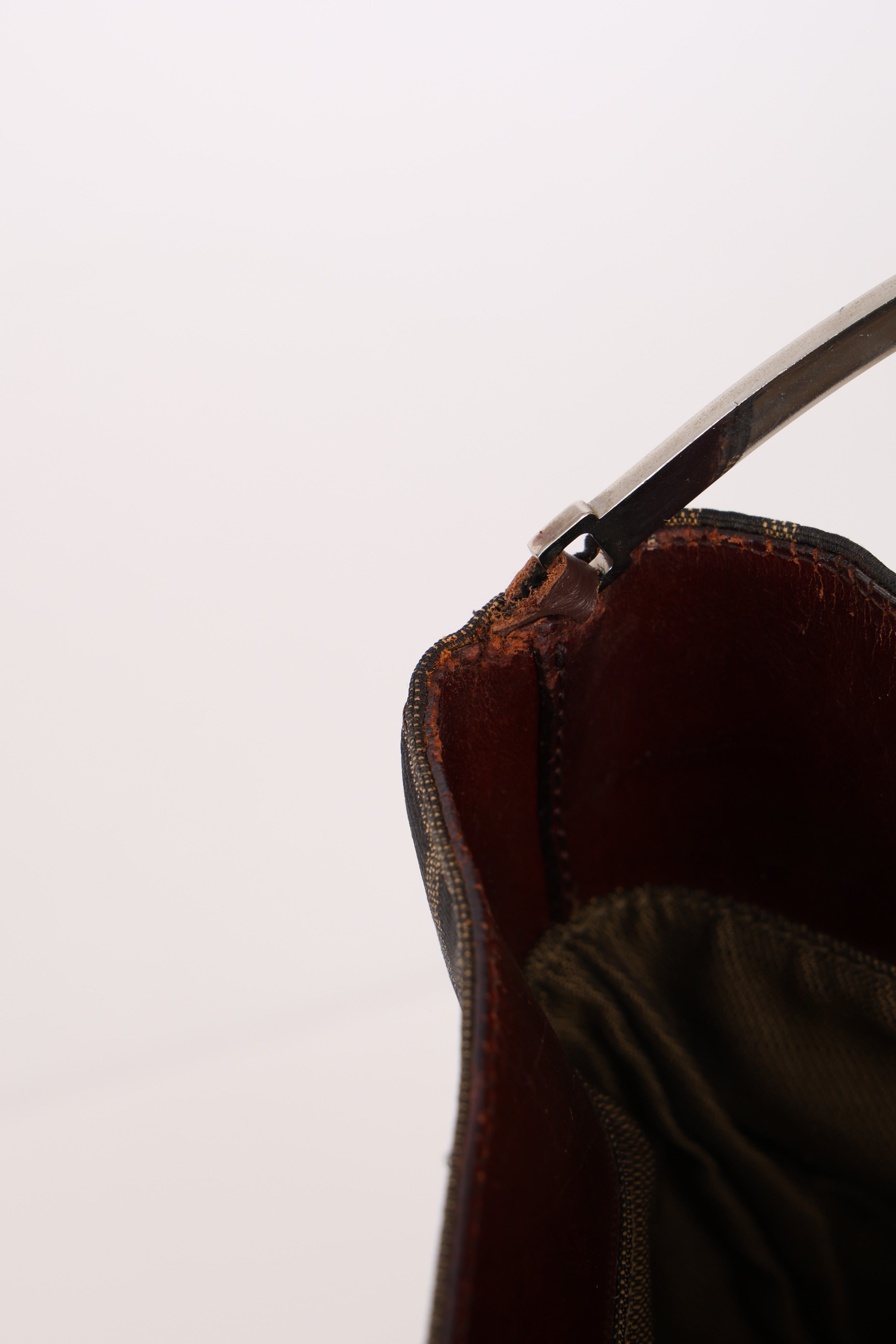 Fendi Zucca Top Handle Bag