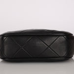 Chanel CC Tassel Bag Black Lambskin 24K GP