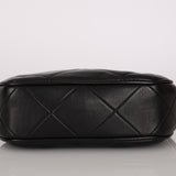 Chanel CC Tassel Bag Black Lambskin 24K GP