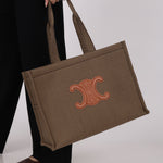 Celine Large Cabas Thais Tote Canvas