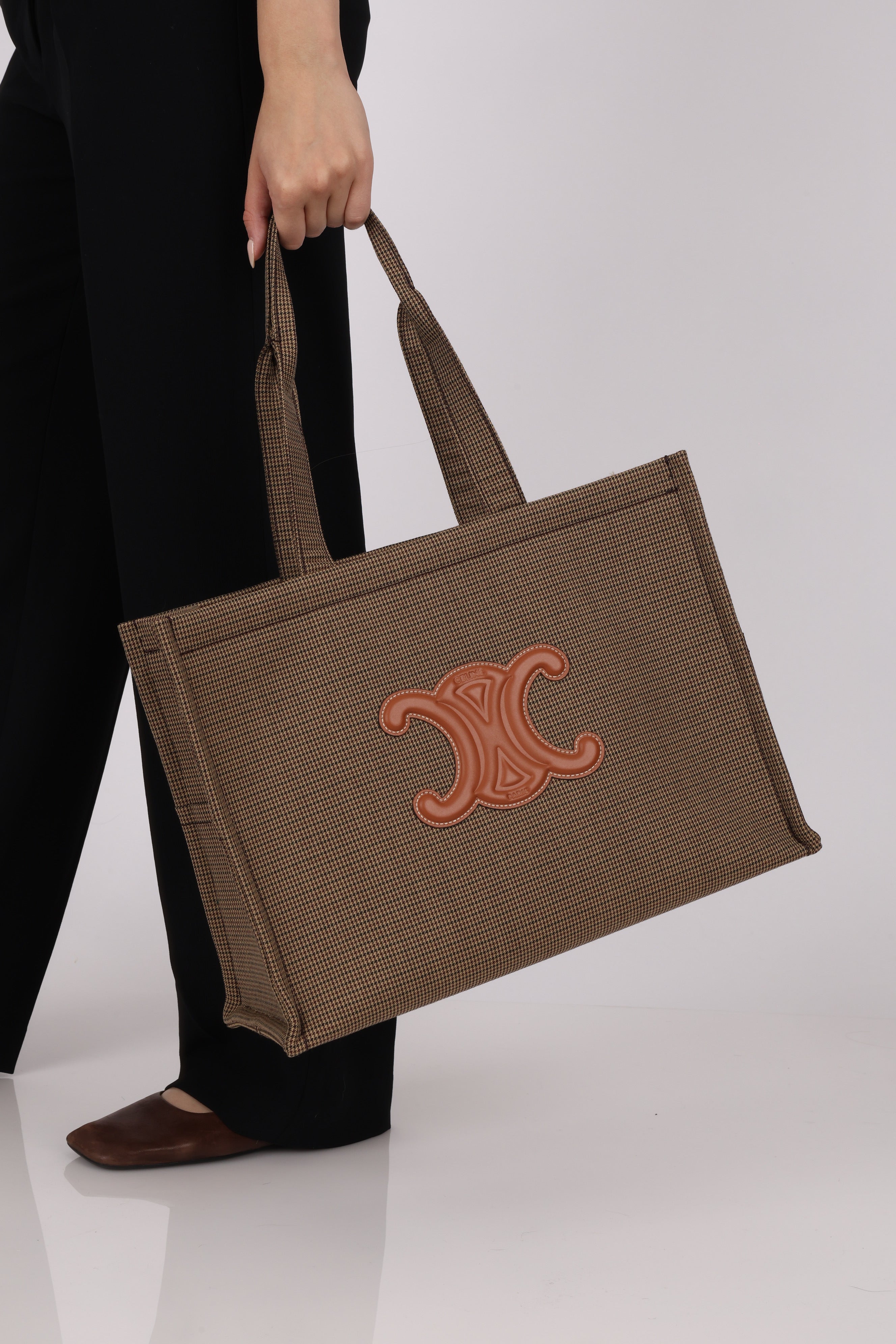Celine Large Cabas Thais Tote Canvas