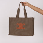 Celine Large Cabas Thais Tote Canvas