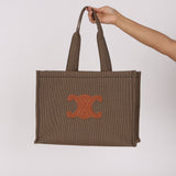 Celine Large Cabas Thais Tote Canvas