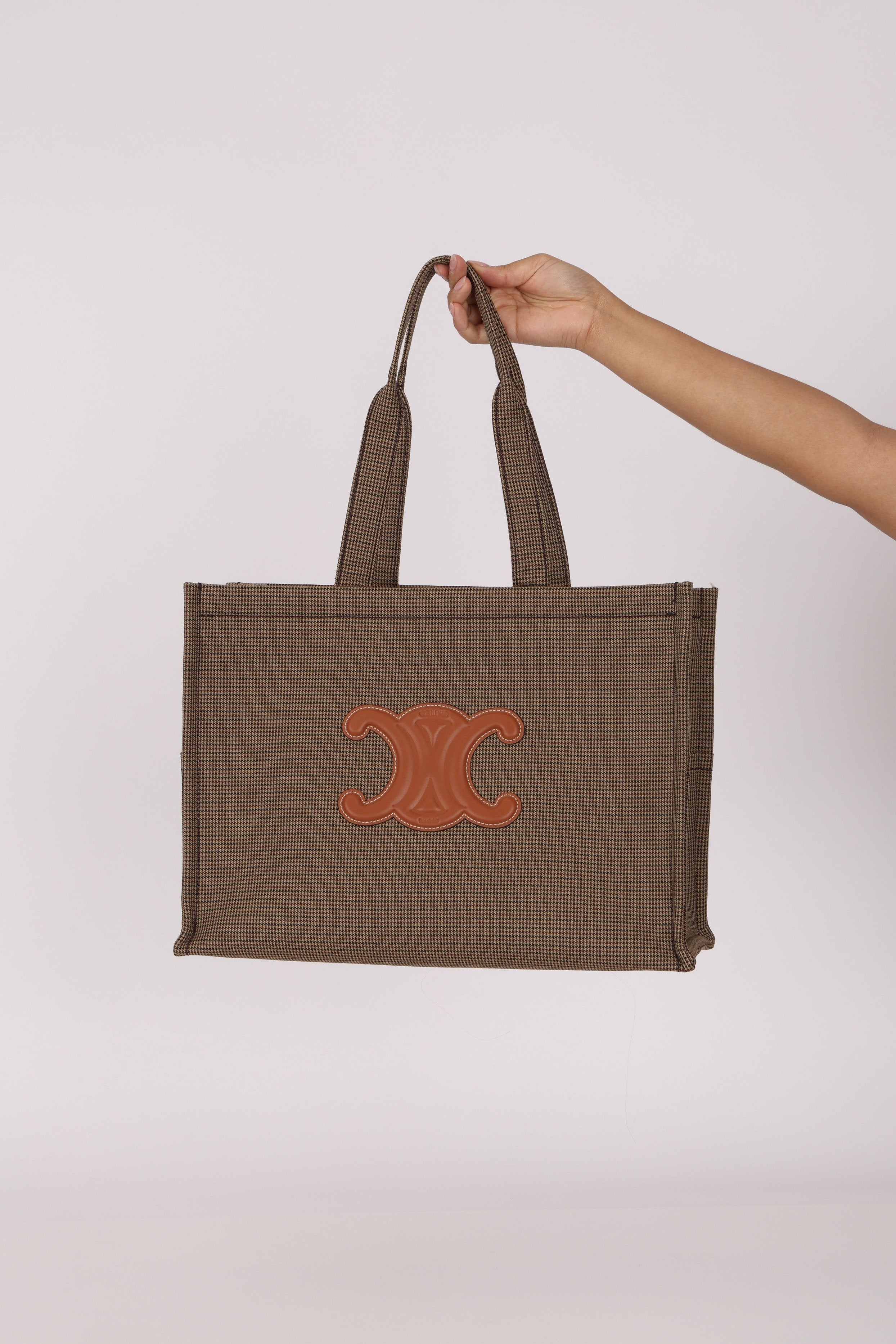 Celine Large Cabas Thais Tote Canvas