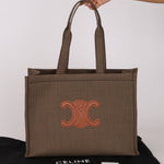 Celine Large Cabas Thais Tote Canvas