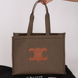 Celine Large Cabas Thais Tote Canvas