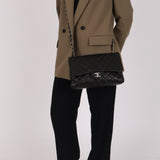 Chanel Jumbo Single Flap Black Caviar SHW