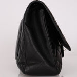 Chanel Jumbo Single Flap Black Caviar SHW