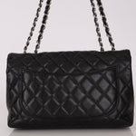 Chanel Jumbo Single Flap Black Caviar SHW